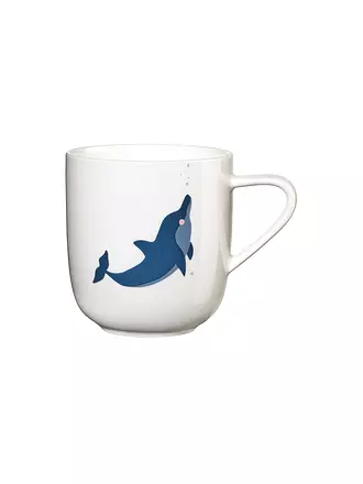 ASA SELECTION | Kinder Henkelbecher 0,25l Wildlife Pinque Pepe | weiss