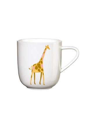 ASA SELECTION | Kinder Henkelbecher 0,25l Wildlife Pinque Pepe | weiss
