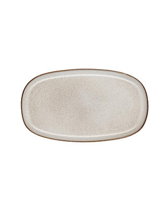 ASA SELECTION | Platte oval 31x18cm Saisons Sand | grün