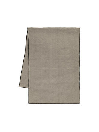 ASA SELECTION | Tischläufer 50x135cm Stonewashed Deep Blue | beige