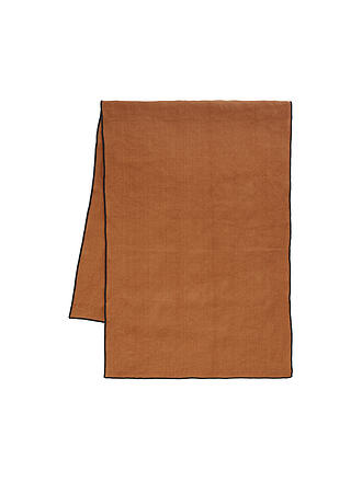 ASA SELECTION | Tischläufer 50x135cm Stonewashed Natural | kupfer