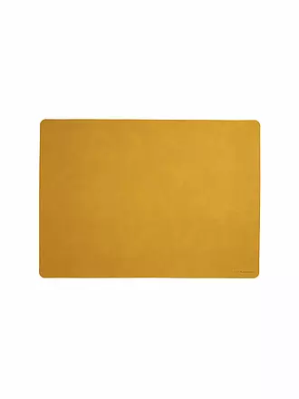 ASA SELECTION | Tischset Soft Leather 46x33cm Limestone | gelb