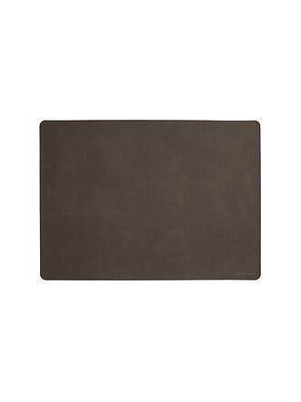 ASA SELECTION | Tischset Soft Leather 46x33cm Powder | braun