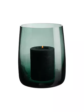 ASA SELECTION | Vase - Windlicht AJANA 18cm Green | grau