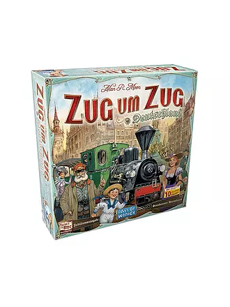 ASMODEE | Brettspiel - Zug um Zug - Deutschland | keine Farbe