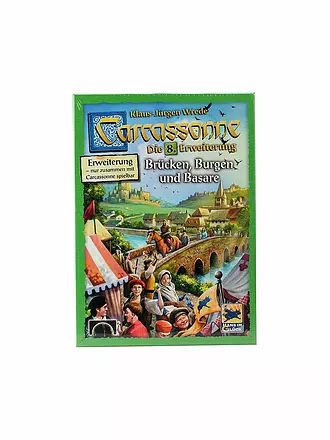ASMODEE | Carcassonne - Brücken, Burgen und Basare (8. Erweiterung) | keine Farbe