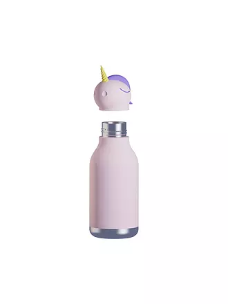 ASOBU | Isolierflasche 460ml EISBÄR weiss | rosa