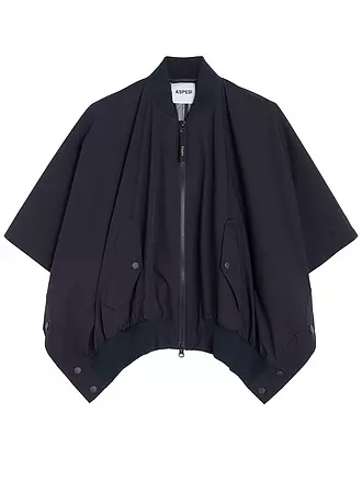 ASPESI | Cape - Poncho | dunkelblau