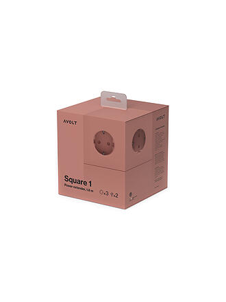 AVOLT | Square 1 USB Grey | pink