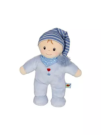 BABY GLÜCK | Kleine Schmusepuppe Hellblau | hellblau
