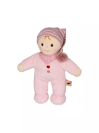 BABY GLÜCK | Kleine Schmusepuppe Rosa | rosa