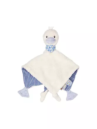 BABY GLÜCK | Schnuffeltuch - Gans hellblau | blau