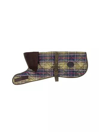 BARBOUR | Hunde Jacke Tartan | olive