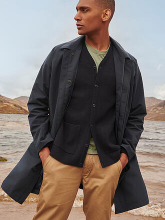 BARBOUR | Parka WATERPROOF BARNLEY MAC | blau