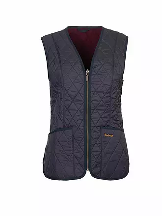 BARBOUR | Steppgilet FLEECE BETTY | dunkelblau