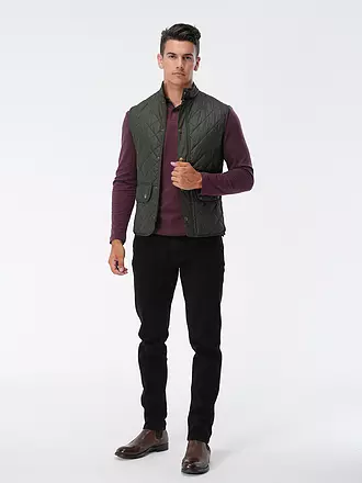BARBOUR | Steppgilet LOWERDALE | grün