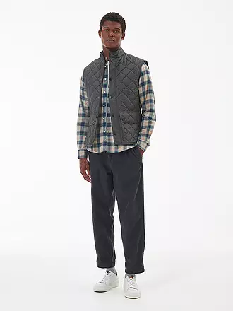 BARBOUR | Steppgilet LOWERDALE | grau