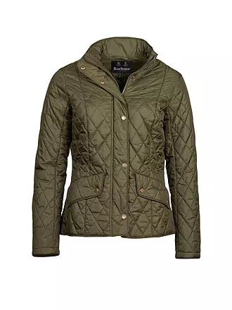 BARBOUR | Steppjacke FLYWEIGHT CAVALRY | hellgrün