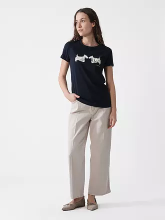 BARBOUR | T-Shirt HIGHLANDS | dunkelblau