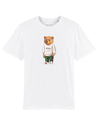 BARON FILOU | T-Shirt  BAER SHISHA | weiss