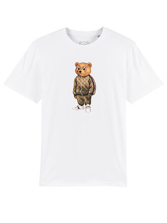 BARON FILOU | T-Shirt  BAER SHISHA | weiss