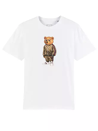 BARON FILOU | T-Shirt  BAER SHISHA | weiss