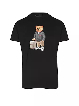 BARON FILOU | T-Shirt THE JETSET TRAVELER | schwarz