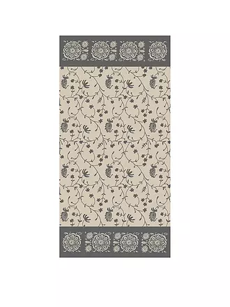 BASSETTI | Duschtuch 70x140cm BRENTA Grau | dunkelblau