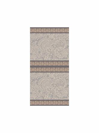 BASSETTI | Duschtuch 70x140cm MONREALE Rot/Orange | hellgrau