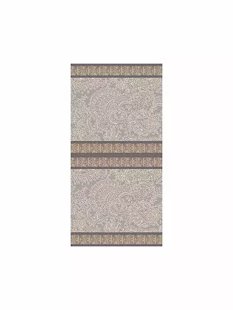 BASSETTI | Duschtuch 70x140cm MONREALE Rot/Orange | hellgrau