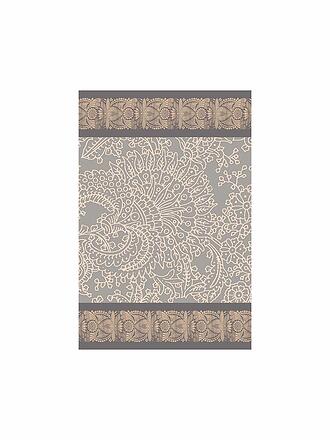 BASSETTI | Gästetuch 40x60cm MONREALE Grau/Beige | dunkelrot