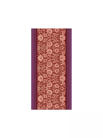 BASSETTI | Handtuch 50x100cm MIRA Petrol | rot