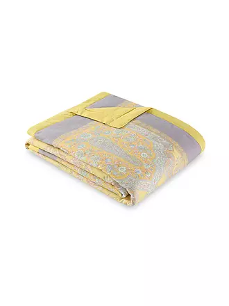 BASSETTI | Plaid INDIAN ROSES 135x190cm Beige | gelb