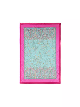 BASSETTI | Plaid INDIAN ROSES 135x190cm Mint | beige