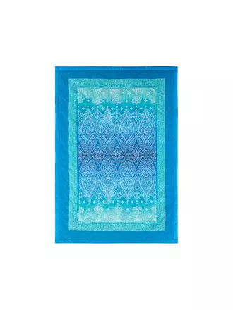 BASSETTI | Plaid KERALA 135x190cm Orange | blau