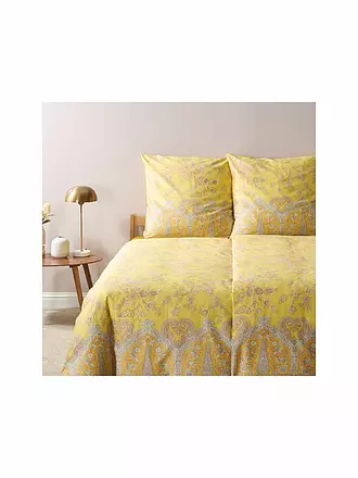 BASSETTI | Satin Bettwäsche INDIAN ROSES 70x90cm/140x200cm Mint | mint