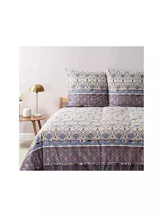 BASSETTI | Satin Bettwäsche NAIROBI 70x90cm/140x200cm Braun | koralle