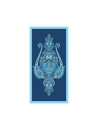 BASSETTI | Strandtuch 90x180cm RAGUSA Blau | orange