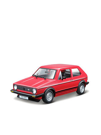 BBURAGO | Modellfahrzeug - 1:24 VW Golf 1 GTI (1979) | rot