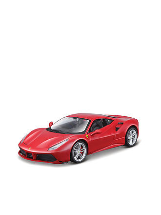 BBURAGO | Modellfahrzeug - Ferrari R&P 1:24 Ferrari 488 GTB 2015-2019 | rot