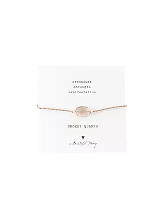 BEAUTIFUL STORY | Edelsteinkarte - Armband Lapislazuli | beige