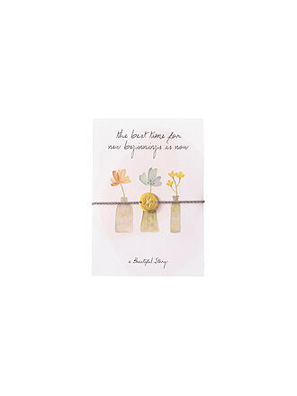 BEAUTIFUL STORY | Schmuckpostkarte Flamingos | beige