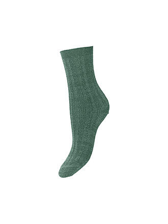 BECKSÖNDERGAARD | Socken Glitter Drake | grün