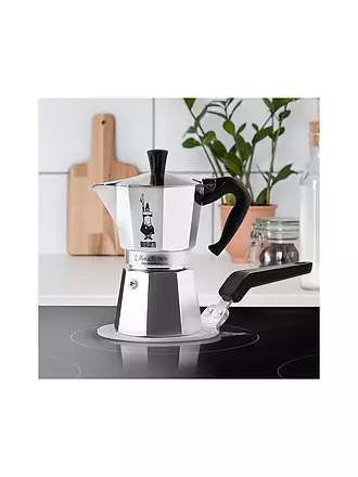 BIALETTI | Induktionsplatte für Espressokocher 13cm Edelstahl | silber