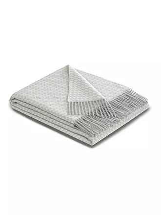 BIEDERLACK | Kaschmir Wohndecke MODERN CLASSIC 130x170cm Vivo Soliver | grau