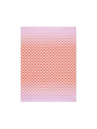 BIEDERLACK | Wohndecke - Plaid 150x200cm Charmed Summer Sola | rosa