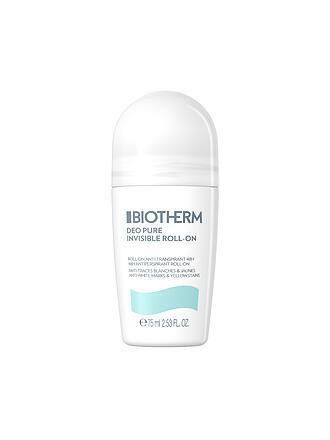 BIOTHERM | Deo Pure Invisible Roll-On 75ml | keine Farbe
