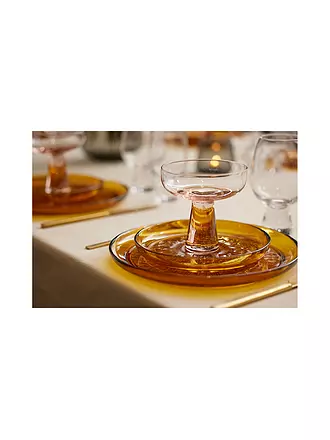BITZ | Glasteller KUSINTHA 25cm Amber | orange