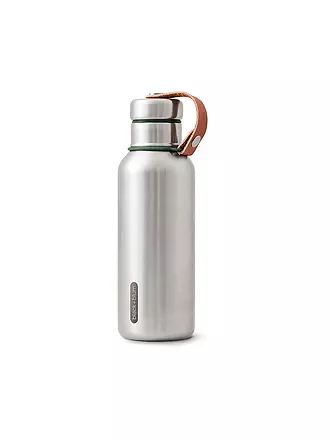BLACK+BLUM | Isolierflasche 0,5l Orange / Edelstahl | olive