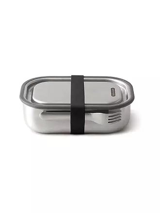 BLACK+BLUM | Lunchbox Gross 1l Schwarz/Edelstahl | schwarz